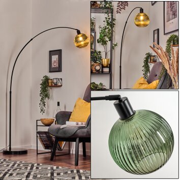 Koyoto Golvlampa Svart, 1-ljuskällor