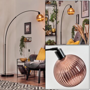 Koyoto Golvlampa Svart, 1-ljuskällor
