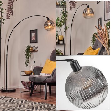 Ripoll Golvlampa Svart, 1-ljuskällor