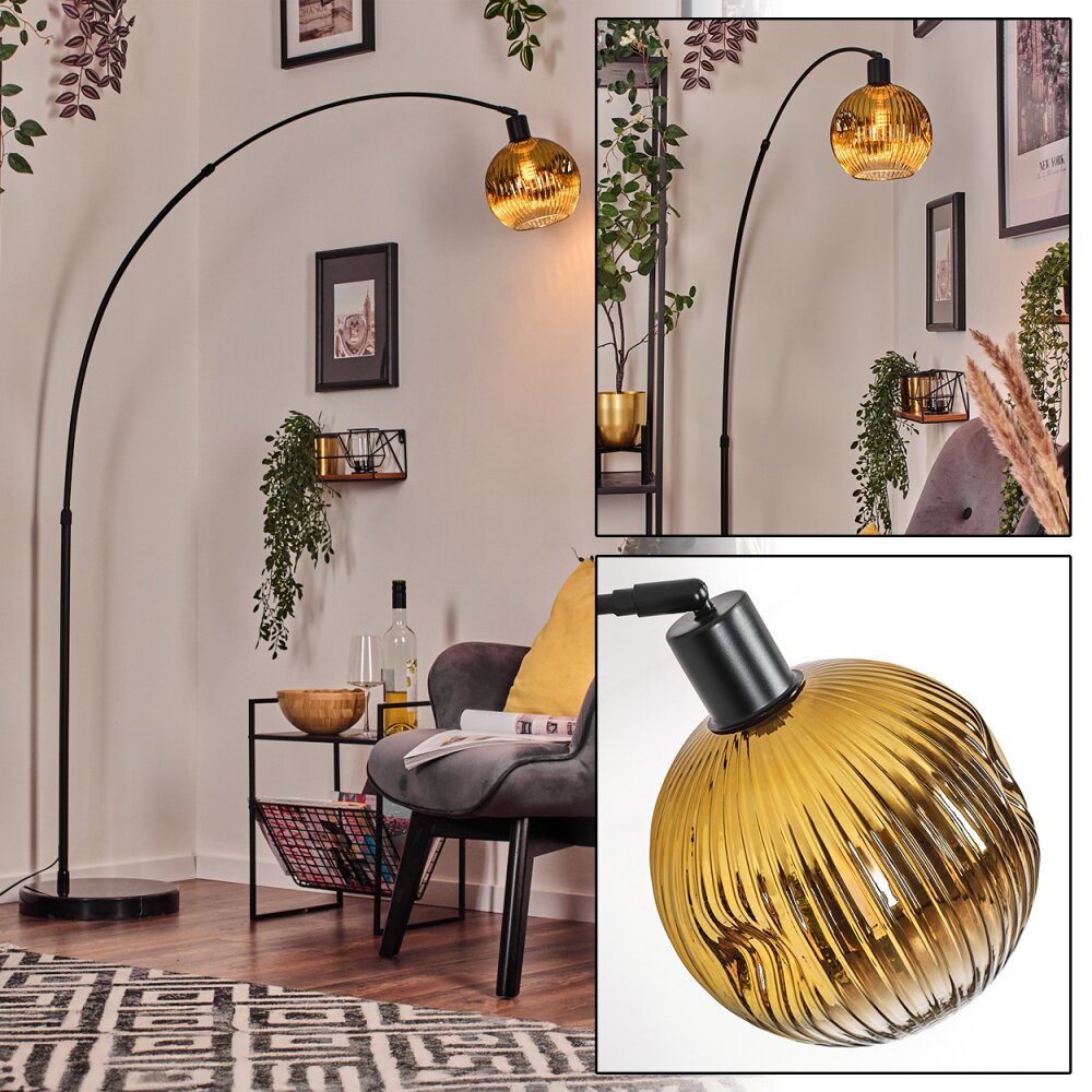 Ripoll Golvlampa Svart, 1-ljuskällor main product photo