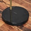 Soungou Golvlampa Mässing, Svart, 1-ljuskällor