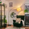 Soungou Golvlampa Mässing, Svart, 1-ljuskällor
