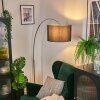 Soungou Golvlampa Krom, Svart, 1-ljuskällor