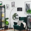 Soungou Golvlampa Krom, Svart, 1-ljuskällor