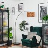 Cando Golvlampa Krom, Svart, 1-ljuskällor