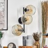 Ripoll kullampa, Vägglampa Amber, Klart, 3-ljuskällor