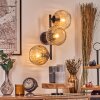 Ripoll kullampa, Vägglampa Amber, Klart, 3-ljuskällor