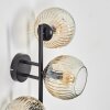 Ripoll kullampa, Vägglampa Amber, Klart, 3-ljuskällor