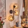 Ripoll kullampa, Vägglampa Amber, Klart, 3-ljuskällor
