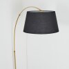 Bassagoda Golvlampa Mässing, Svart, 1-ljuskällor
