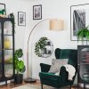 Soungou Golvlampa Kopparfärg, Svart, 1-ljuskällor
