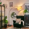 Soungou Golvlampa Kopparfärg, Svart, 1-ljuskällor