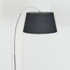 Bassagoda Golvlampa Krom, Svart, 1-ljuskällor