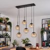 Gastor Pendellampa, kullampa, Pendelbelysning Amber, Klart, 6-ljuskällor