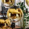 Gastor Pendellampa, kullampa, Pendelbelysning Guld, Klart, 6-ljuskällor