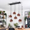Gastor Pendellampa, kullampa, Pendelbelysning Klart, Kopparfärg, 6-ljuskällor