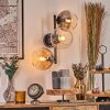 Koyoto kullampa, Vägglampa Amber, Klart, Rökfärger, 3-ljuskällor