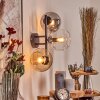 Koyoto kullampa, Vägglampa Amber, Klart, Rökfärger, 3-ljuskällor