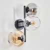 Koyoto kullampa, Vägglampa Amber, Klart, Rökfärger, 3-ljuskällor