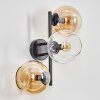 Koyoto kullampa, Vägglampa Amber, Klart, 3-ljuskällor