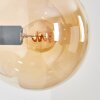 Gastor kullampa, Vägglampa Amber, Rökfärger, 3-ljuskällor