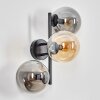 Gastor kullampa, Vägglampa Amber, Rökfärger, 3-ljuskällor