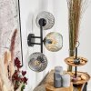 Ripoll kullampa, Vägglampa Amber, Klart, Rökfärger, 3-ljuskällor