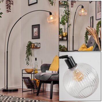Koyoto Golvlampa Svart, 1-ljuskällor