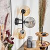 Gastor kullampa, Vägglampa Amber, Rökfärger, 3-ljuskällor