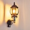 Lentua vägglampa utomhus, Vägglampa Svart, 1-ljuskällor, Rörelsedetektor
