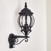 Lentua vägglampa utomhus, Vägglampa Svart, 1-ljuskällor, Rörelsedetektor