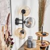 Gastor kullampa, Vägglampa Amber, Klart, Rökfärger, 3-ljuskällor