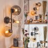 Gastor kullampa, Vägglampa Amber, Klart, Rökfärger, 3-ljuskällor