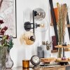 Gastor kullampa, Vägglampa Amber, Klart, Rökfärger, 3-ljuskällor