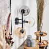Gastor kullampa, Vägglampa Amber, Klart, Rökfärger, 3-ljuskällor