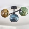 Koyoto Taklampa, kullampa Blå, Guld, Grön, 3-ljuskällor