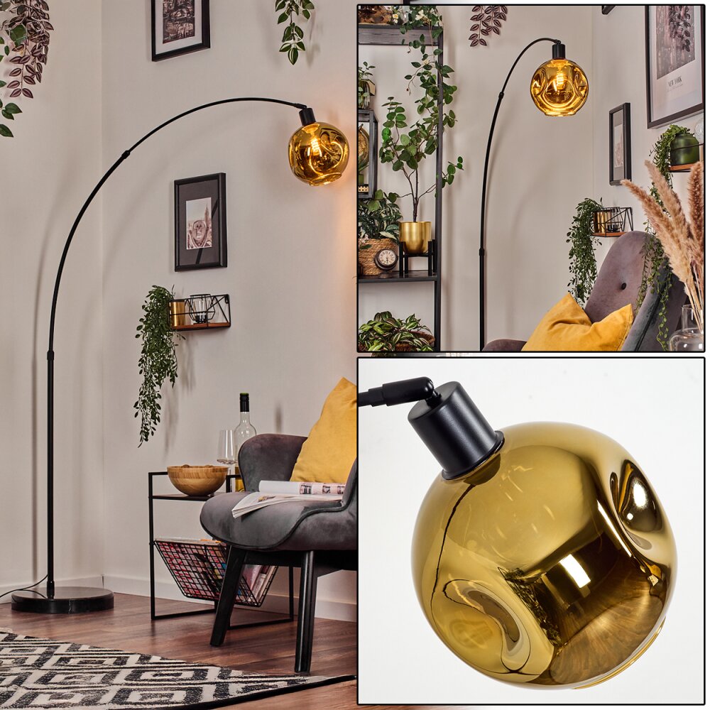 Ripoll Golvlampa Svart, 1-ljuskällor main product photo