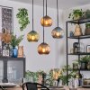 Koyoto Pendellampa, kullampa, Pendellampa Cluster Blå, Grön, Kopparfärg, 4-ljuskällor