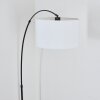 Bassagoda Golvlampa Krom, Svart, 1-ljuskällor