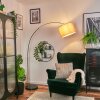Soungou Golvlampa Krom, Svart, 1-ljuskällor