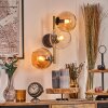 Koyoto kullampa, Vägglampa Guld, Svart, 3-ljuskällor