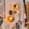 Koyoto kullampa, Vägglampa Guld, Svart, 3-ljuskällor