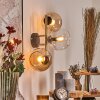 Koyoto kullampa, Vägglampa Guld, Svart, 3-ljuskällor