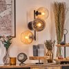 Koyoto kullampa, Vägglampa Amber, Klart, Rökfärger, 3-ljuskällor