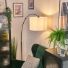 Bassagoda Golvlampa Krom, Svart, 1-ljuskällor
