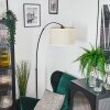 Bassagoda Golvlampa Krom, Svart, 1-ljuskällor