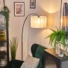 Bassagoda Golvlampa Krom, Svart, 1-ljuskällor