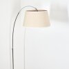 Bassagoda Golvlampa Krom, Svart, 1-ljuskällor