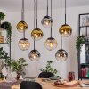 Gastor Pendellampa, kullampa, Pendelbelysning Amber, Guld, Klart, Rökfärger, 8-ljuskällor