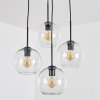 Koyoto Pendellampa, kullampa, Pendellampa Cluster Klart, 4-ljuskällor